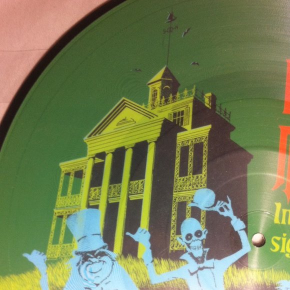 Disney Parks Haunted Mansion Vinyl Record Attraction Soundtrack Picture Disc - Picture 4 of 10